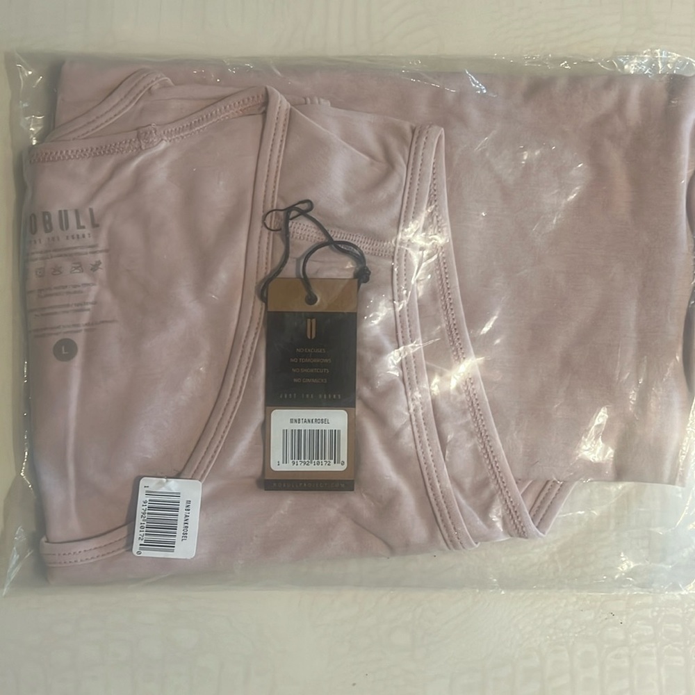 Men’s NOBULL Pink Tank Large